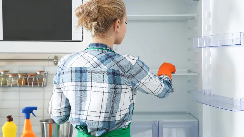 راهکار ساده تمیز کردن یخچال